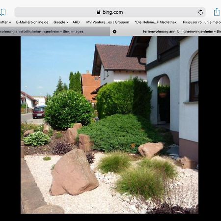 „Ferienwohnung Anni“ Billigheim-Ingenheim Eksteriør bilde
