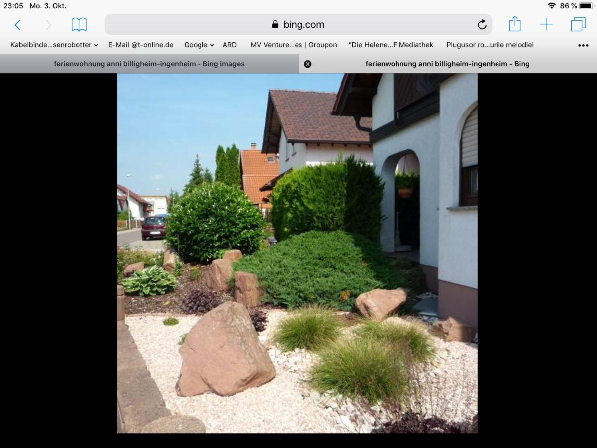 „Ferienwohnung Anni“ Billigheim-Ingenheim Eksteriør bilde